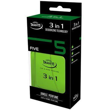 Ароматизатор для авто спрей "3 in 1" Jungle Perfume (Аромат джунглів) 50мл Tasotti 90350 фото