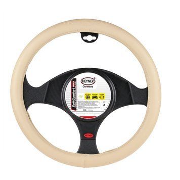 Преміум чохол керма "Soft Comfort PRO" 37-39см бежевий Heyner, 603500 94295 фото