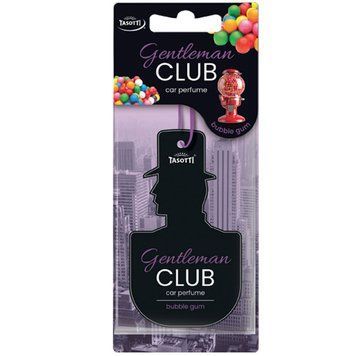 Ароматизатор для авто листочок "GentlemanClub" Bubble Gum (Жувальна гумка) Tasotti 105508 фото