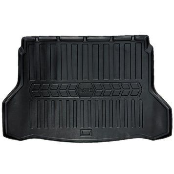 Килим в багажник Nissan Rogue (T32) 2013-2020, SOVA-PL, гумовий, чорний 107705 фото