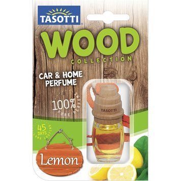 Ароматизатор для авто пробка "Wood" Lemon (Лимон) 7мл Tasotti 63597 фото