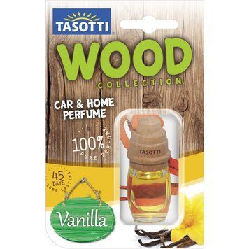 Ароматизатор для авто пробка "Wood" Vanilla (Ваніль) 7мл Tasotti 63598 фото