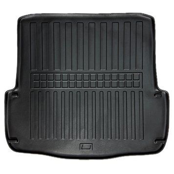 Килим в багажник Skoda Octavia II (A5) (lower trunk) 2004-2013 універсал, SOVA-PL, гумовий, чорний 107724 фото