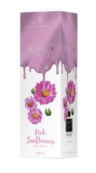 Аромадифузор для дому "Queens White" Pink Sunflower (Розовий соняшник) 100мл Marcela&Victoria 100251 фото