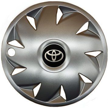 Автомобільні модельні ковпаки R14 Toyota 210 4шт, SJS, сріблясті 90688 фото