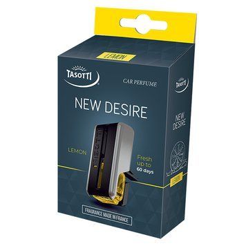 Ароматизатор для авто на обдув "New Desire" Lemon (Лимон) 8мл Tasotti 96400 фото