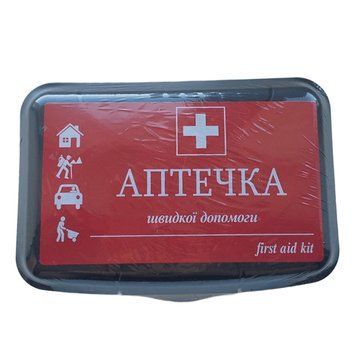 Аптечка автомобільна АМА-1 пластикова в плівці (15од., 19шт.) 104967 фото