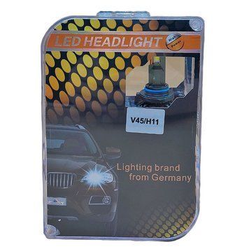 LED-лампи (світлодіодні) H11 6500K 65W 9-32V 12000Lm (2 шт.) Gumex, подвійне охолодження, зовн. драйвер 104456 фото