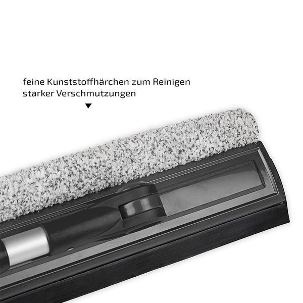 Преміум щітка-водозгін телескоп Insect Cleaner L PRO 20x80см Heyner, 407540 105080 фото