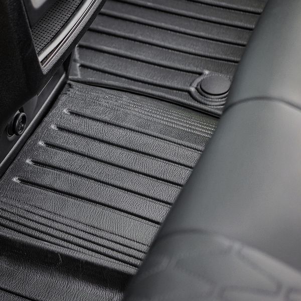Килимки в салон Nissan Qashqai 2007-2014, 4шт, SOVA-PL, гумові, чорні 107539 фото