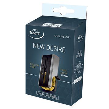 Ароматизатор для авто на обдув "New Desire" Millionaire (Мільйонер) 8мл Tasotti 96401 фото