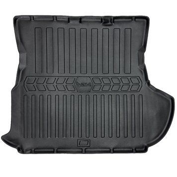 Килим в багажник Mitsubishi Outlander XL 2006-2012, SOVA-PL, гумовий, чорний 107743 фото