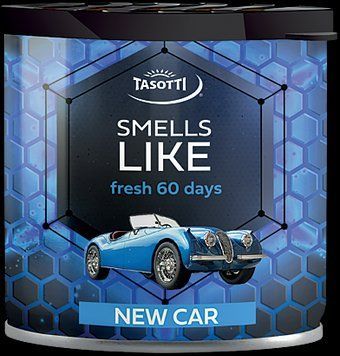 Ароматизатор для авто гелевий "Smells Like" New Car (Нова машина) 80мл Tasotti 103802 фото
