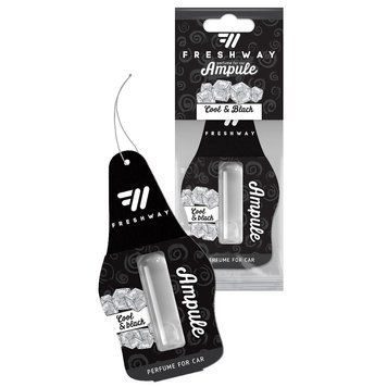 Ароматизатор для авто ампула "So Fresh Ampule" Cool and Black (Чорний лід) 4,5мл FreshWay 96207 фото