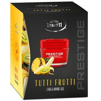Ароматизатор для авто гелевий "Gel Prestige" Tutti Frutti (Тутті Фрутті) 50мл Tasotti 102171 фото