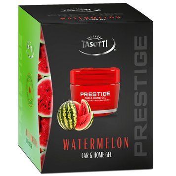 Ароматизатор для авто гелевий "Gel Prestige" Watermelon (Кавун) 50мл Tasotti 102172 фото