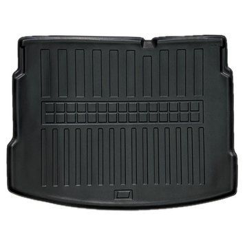 Килим в багажник Nissan Qashqai 2007-2014, SOVA-PL, гумовий, чорний 107701 фото