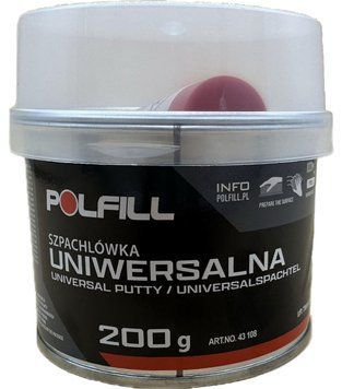 Шпаклівка універсальна + затв. 200г бежева Polfill 97830 фото