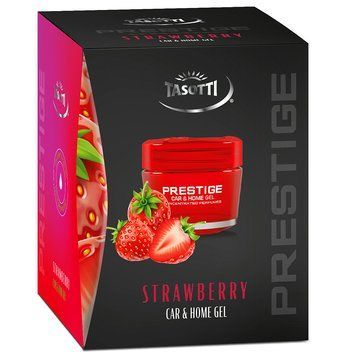 Ароматизатор для авто гелевий "Gel Prestige" Strawberry (Полуниця) 50мл Tasotti 102179 фото